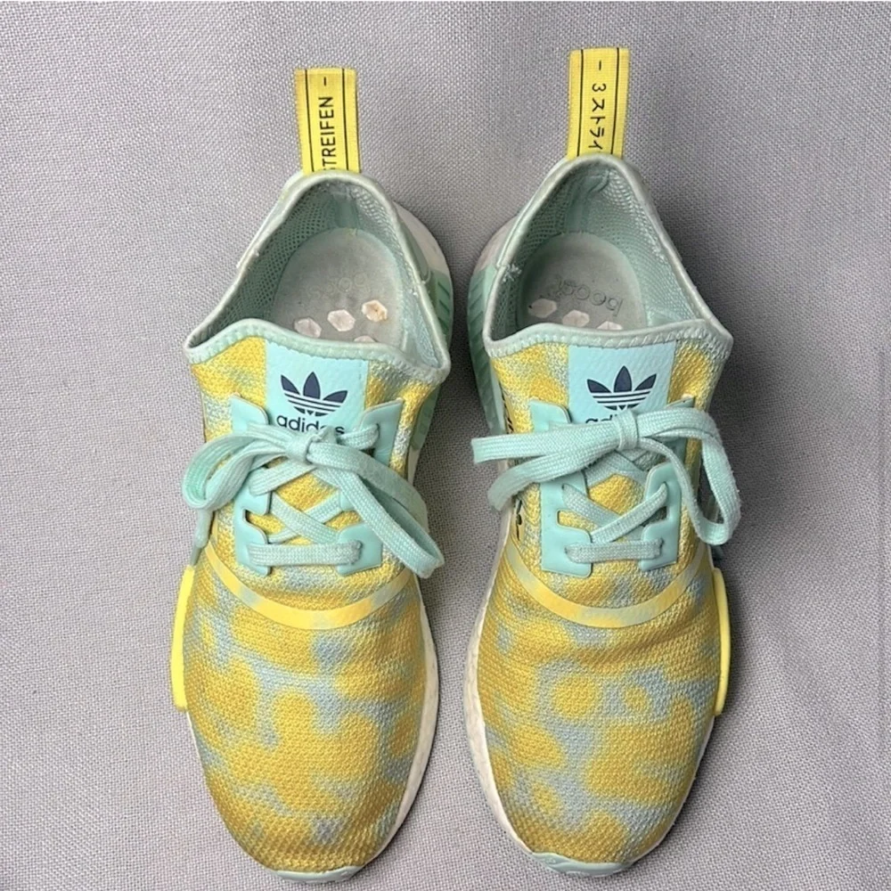 Adidas NMD R1 GX7669 Men's sneakers yellow Clear Mint size 9